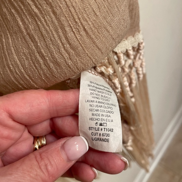 2 Tee Couture Boho Skirt Size Large - Picture 5 of 5